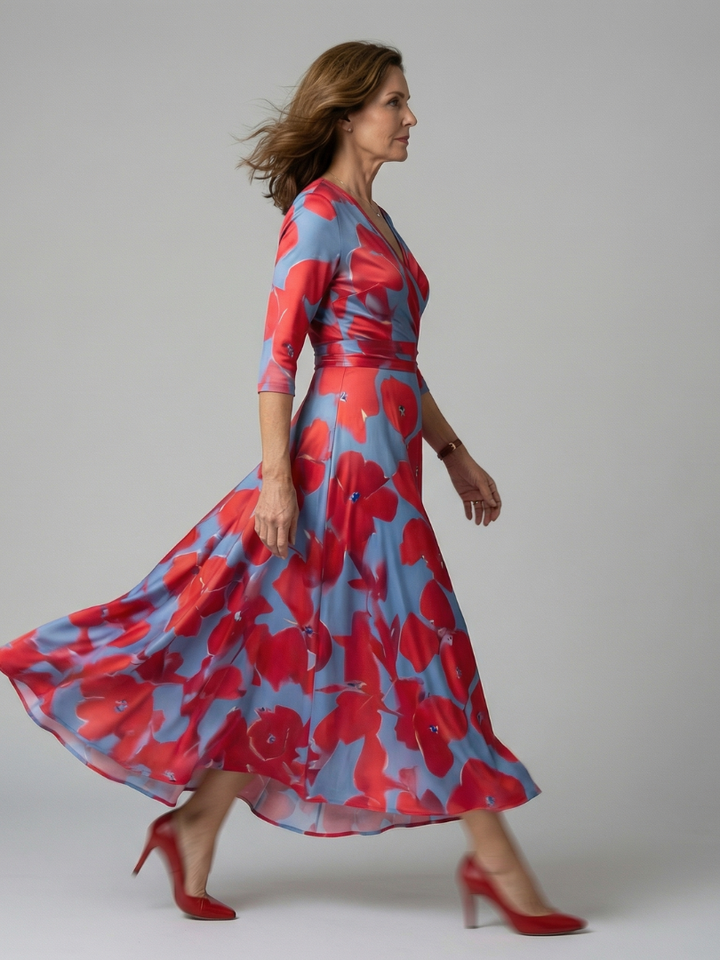 STEFANIA | Midi ruha