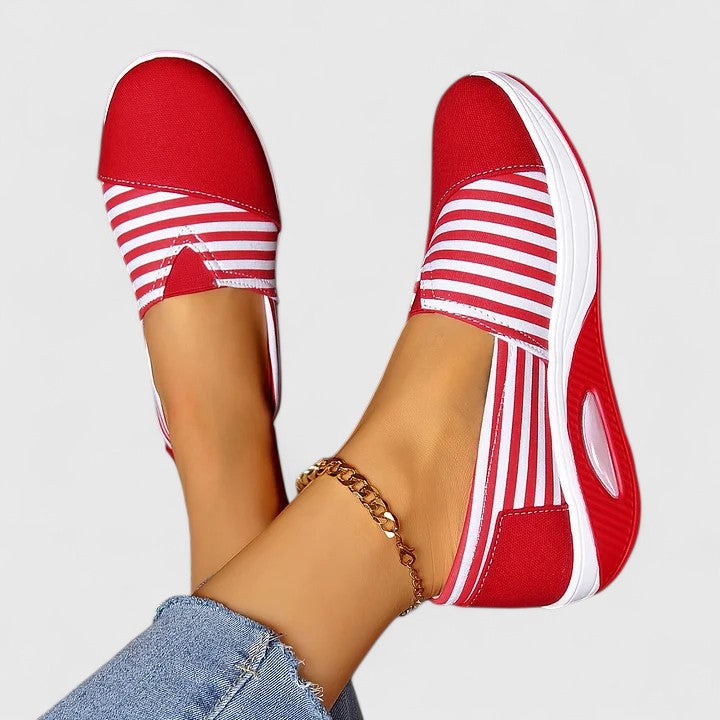 EDIT | Csúsztatható csíkos sneakers