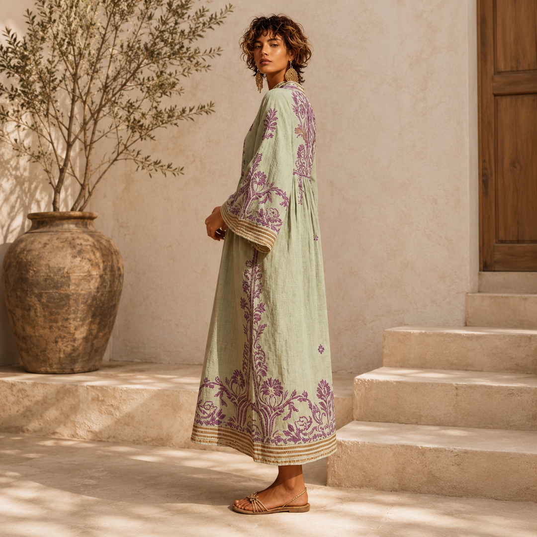KALINA | Hímzett boho ruha