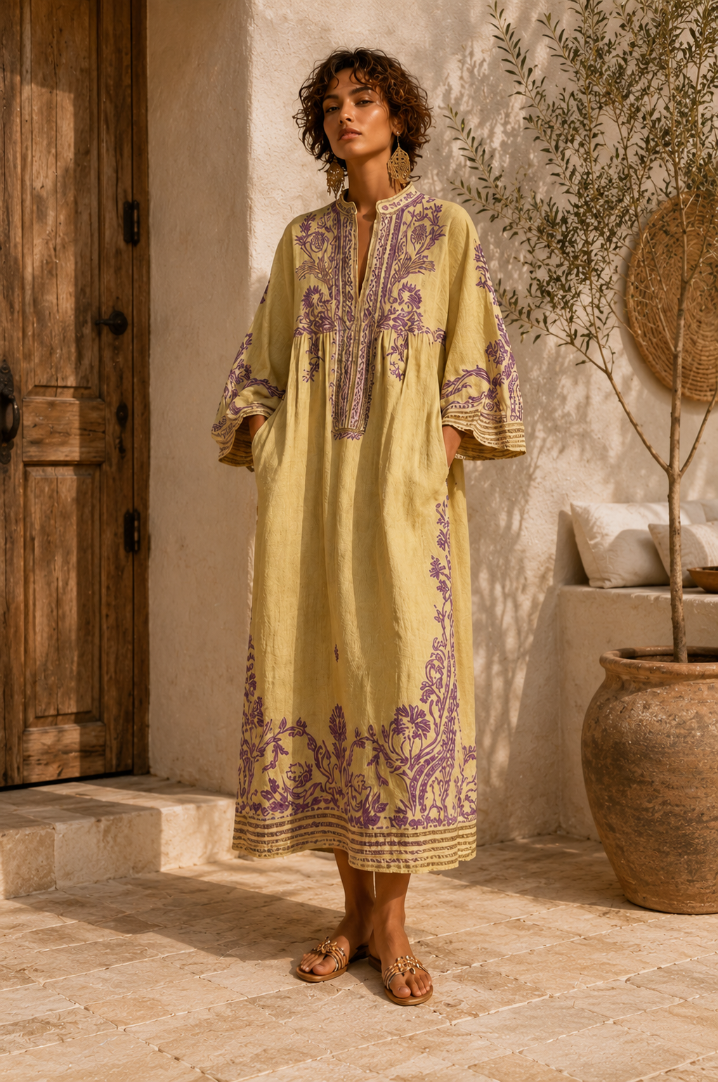 KALINA | Hímzett boho ruha
