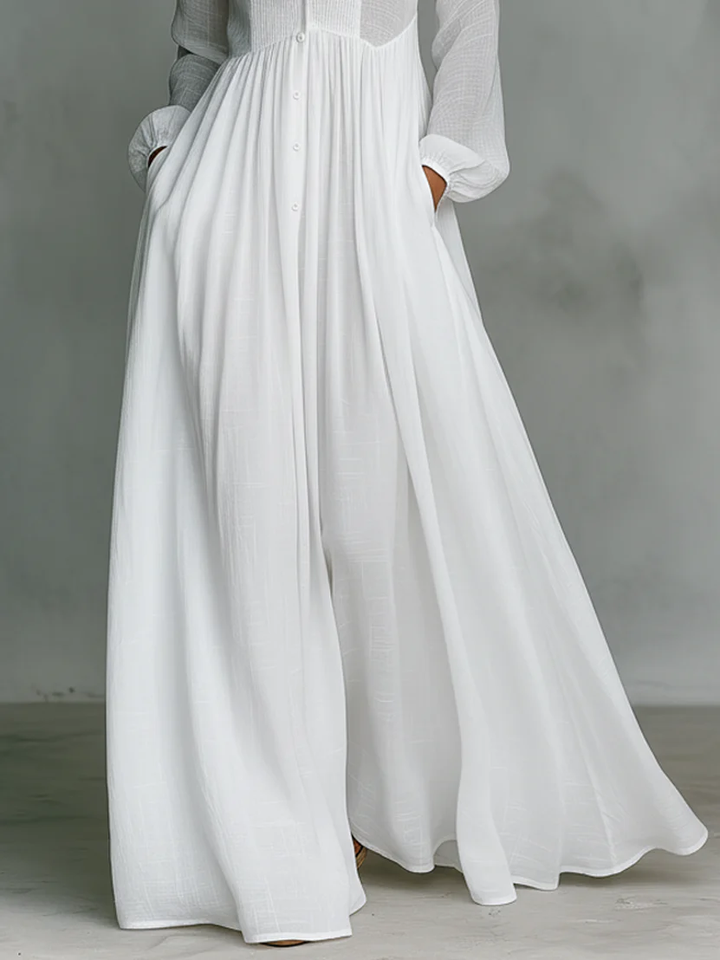 HEDVIG | Maxi ruha magas gallérral