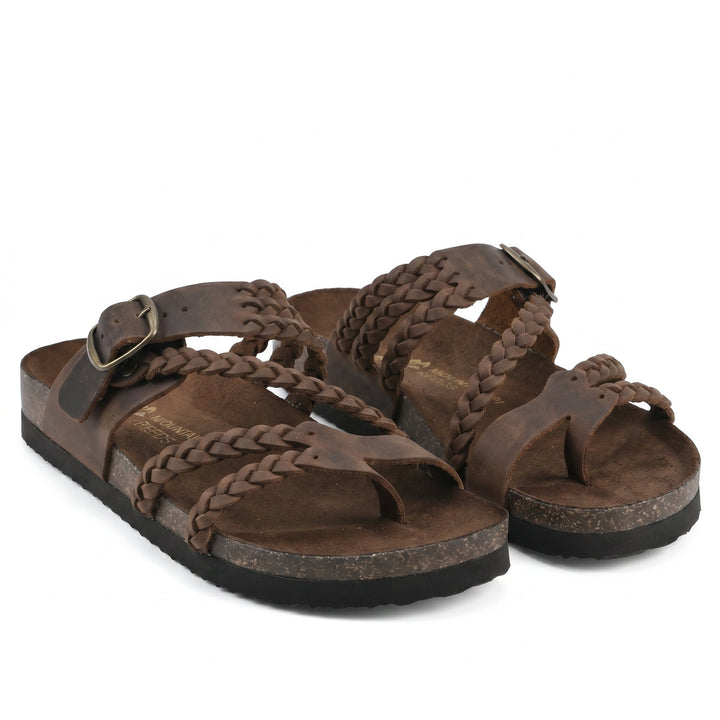 KATALIN | Fonott Pántos Bio Szandál