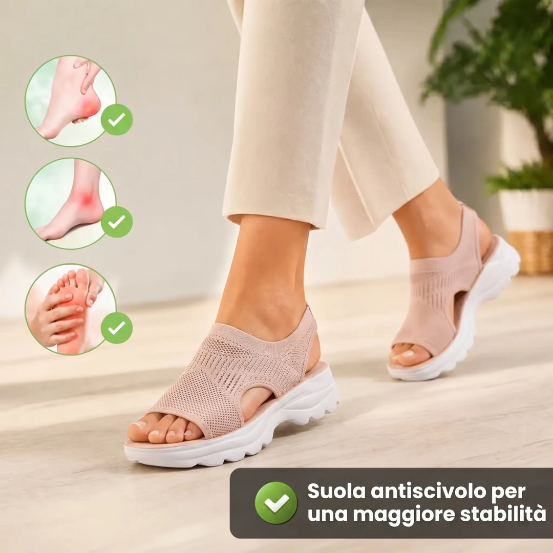 ORSOLYA | Anatómiás talpbetétes szandál